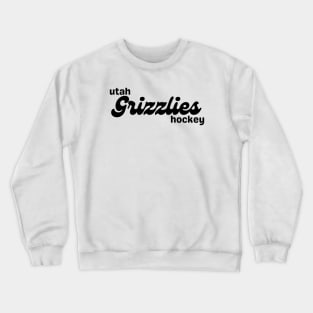 Modern Utah Grizzlies Hockey Crewneck Sweatshirt